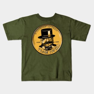 in plutacracy we trust (gold) Kids T-Shirt